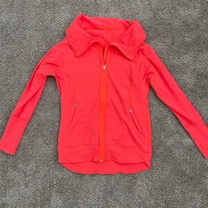 Lululemon neon training jacket